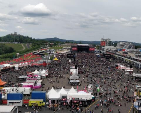A view from Rock am Ring 2019.
