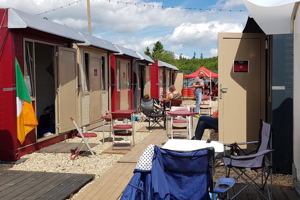 Experience Camping area at Rock am Ring 2019.